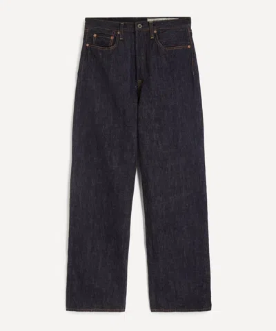 Kapital Mens 13oz Zimbabwe Denim 5p Monkey Jeans In Black