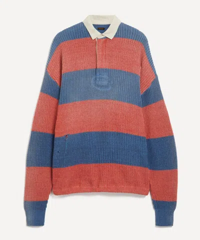 Kapital Mens 5g Cotton Knit Rugger Shirt