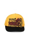 Kapital Mini Skirts Forever Printed Scuba And Mesh Trucker Cap