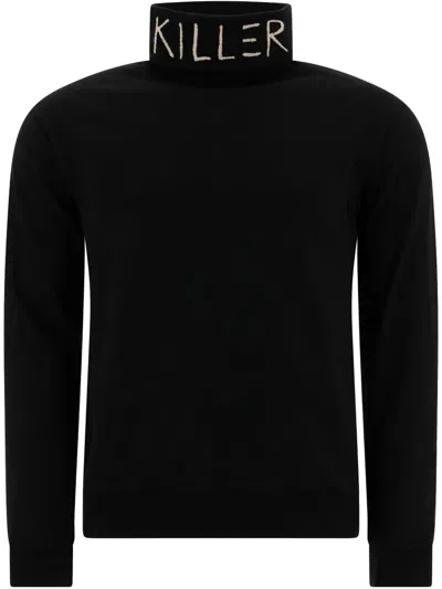 Kapital Motif-embroidered T-shirt In Schwarz