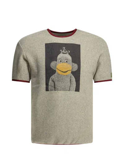 Kapital Nanesaku T-shirt In Gray