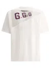 Kapital Opal Sheeting Cotton T-shirt In White