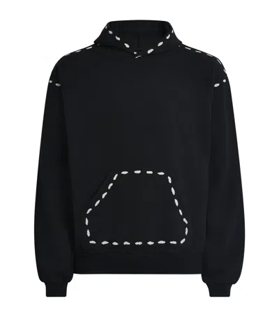 Kapital Oversized Marionette Hoodie In Black