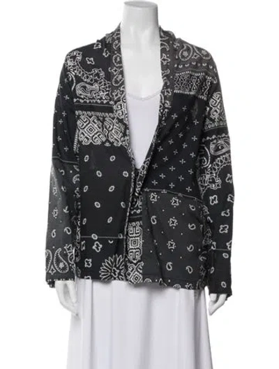 Pre-owned Kapital Paisley Print Long Sleeve Shirt In Multi