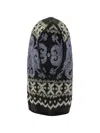 Kapital Patterned Balaclava In Black