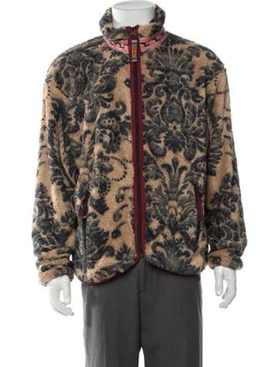 Pre-owned Kapital Patterned Jacket In Neutrals