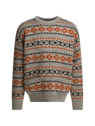 Kapital Patterned Pocket Knitwear In Multi