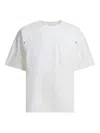 Kapital Pocketed Panelled T-shirt In White