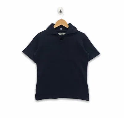 Pre-owned Kapital Polo Tee In Navy