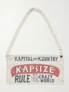 Kapital Printed Cotton-canvas Apron In Multi