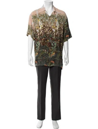 Pre-owned Kapital Printed Short Sleeve Shirt In Multicolor