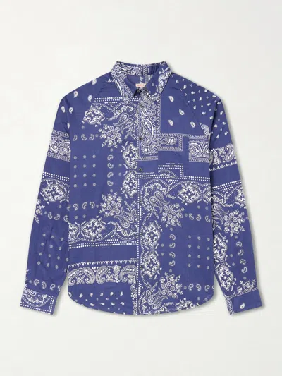 Kapital Bandana-print Cotton Shirt In Animal Print