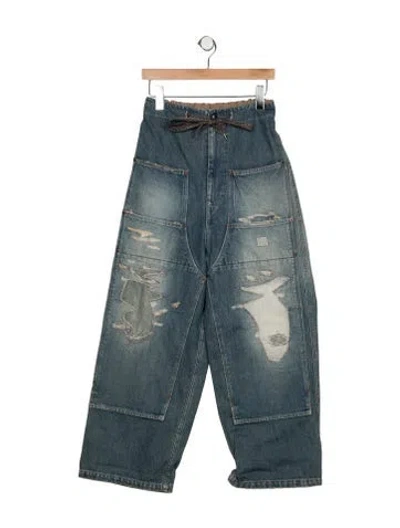 Pre-owned Kapital Relaxed Fit Jeans In Blue