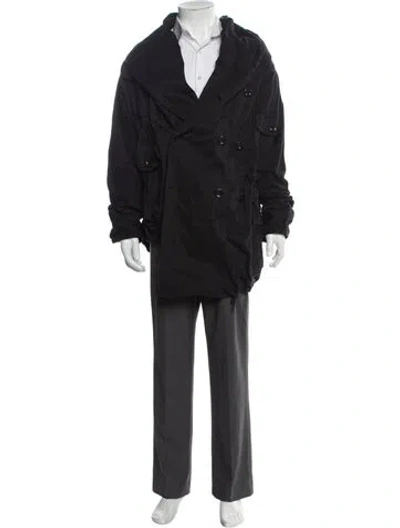 Pre-owned Kapital Ring Parka In Black