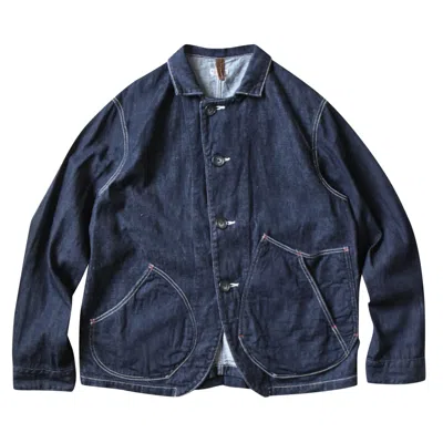 Pre-owned Kapital Ringoman Coverall 'indigo' | Blue | Men's Size 1
