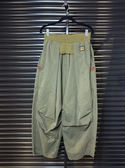 Pre-owned Kapital Ripstop Dump Army Green Jumbo Pants - 3