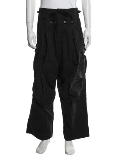 Pre-owned Kapital Ripstop Jumbo Cargo Cargo Pants In Black