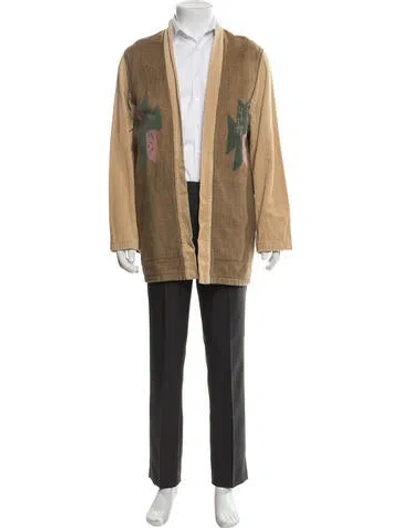 Pre-owned Kapital Sha-ka Overcoat In Brown