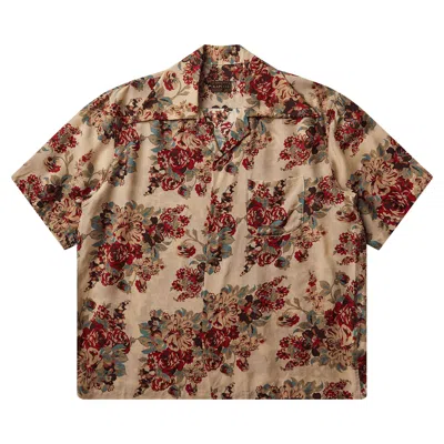 Pre-owned Kapital Silk Rayon Champetre A.ma.te.ra.se. Wrangle 'black' | Men's Size 3