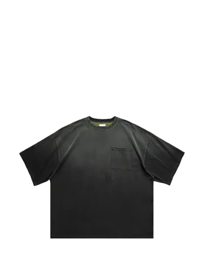 Kapital Skeleton Pocket T-shirt In Blue