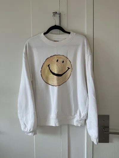 Pre-owned Kapital Smiley Crewneck