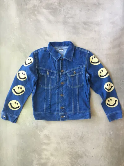 Pre-owned Kapital Smiley Denim Jacket 42