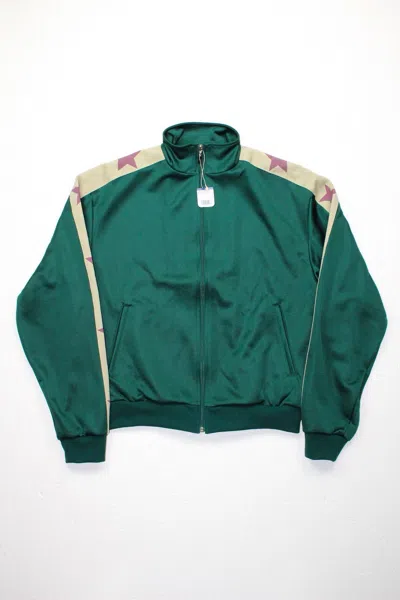 Pre-owned Kapital Smooth Jersey Stuntman Jacket In Green