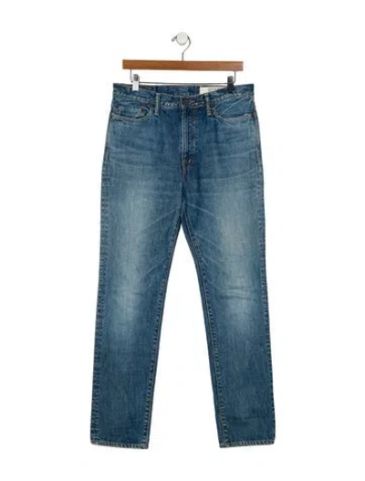 Pre-owned Kapital Straight-leg Jeans In Blue
