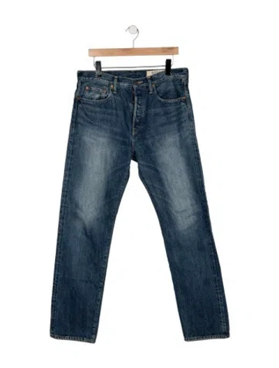 Pre-owned Kapital Straight-leg Jeans In Blue