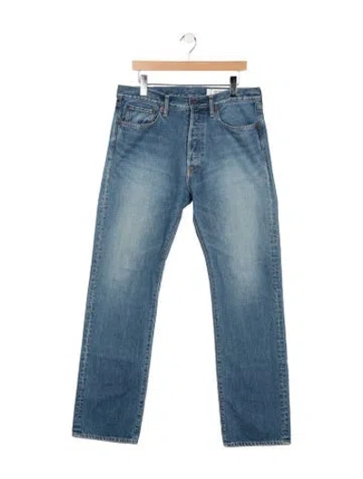 Pre-owned Kapital Straight-leg Jeans In Blue