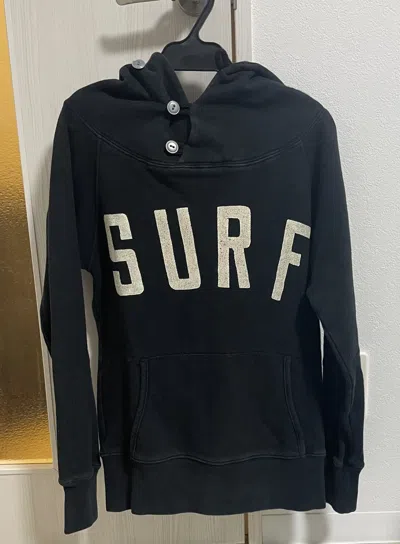 Pre-owned Kapital Surf Hoodie In Black