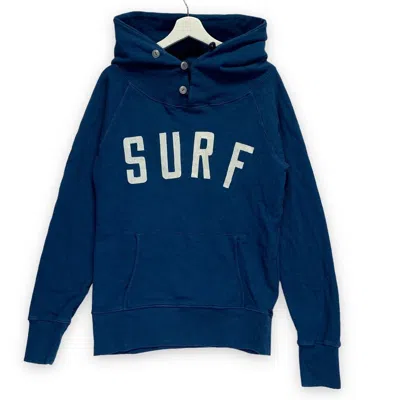 Pre-owned Kapital Surf Pullover Hoodie Hooded Sweatshirt In Blue
