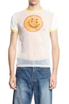 Kapital Sheer Jersey X 20/- Jersey Ringer T In White