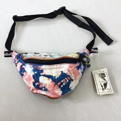 Pre-owned Kapital Tie Dye Weed Fanny Pack Waist Bag In Multi