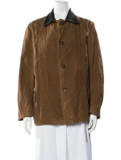 Pre-owned Kapital Utility Jacket In Brown