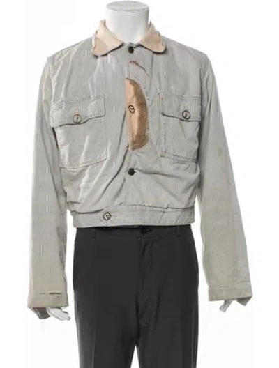 Pre-owned Kapital Vintage 2000's Denim Jacket In Blue