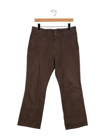 Pre-owned Kapital Vintage Straight-leg Jeans In Brown