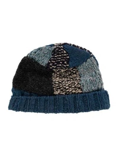 Pre-owned Kapital Wool Beanie In Blue
