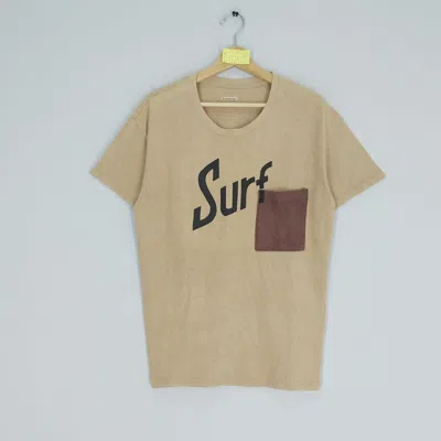 Pre-owned Kapital X Vintage Kapital Japan Surf Single Pocket Shirt Japan In Brown