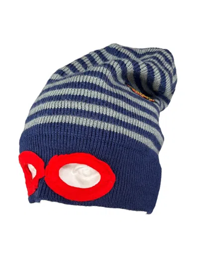 Pre-owned Kapital X Vintage Made In Japan Masked Beanie Hats In Blue