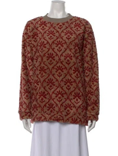Pre-owned Kapital Yosemite Arabesque Patterned Sweater In Multi