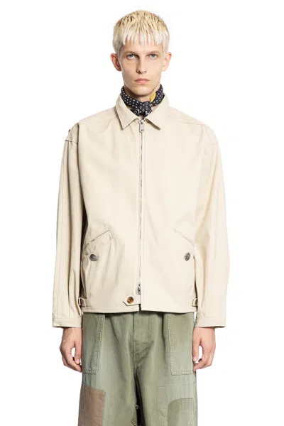 Kapital Zip-up Kayak Paw-paw Blouson In Neutral