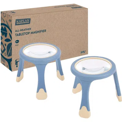 Kaplan Early Learning Company Kids'  All-weather Tabletop Magnifier In Blue