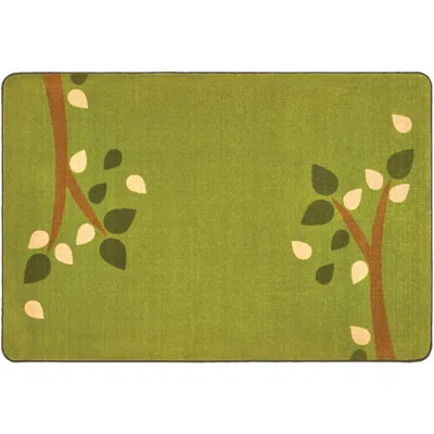 Kaplan Early Learning Company Branching Out Carpet In Green
