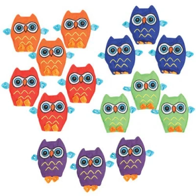 Kaplan Early Learning Company Kids'  Crinkle Sounds Matching Owls In Multi