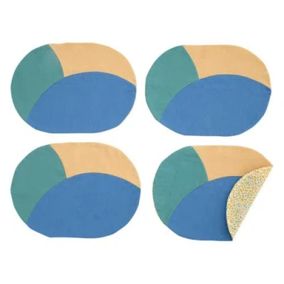Kaplan Early Learning Company Double-sided Placemats In Multi