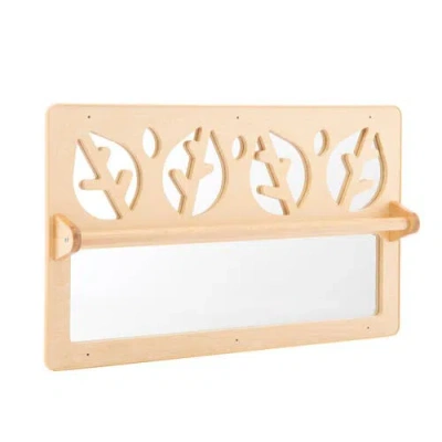 Kaplan Early Learning Company Kids'  Exploration Wall Mirror In Sand