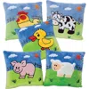 Kaplan Early Learning Company Farm Animal Pillows In Multi