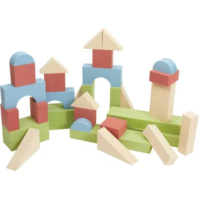 Kaplan Early Learning Company Kids'  Jumbo Foam Colored Blocks In Multi