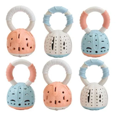 Kaplan Early Learning Company Kids'  Shell Bell Shakers In Multi